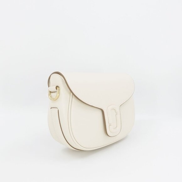Marc Jacobs Women's The J Marc Saddle Crossbody Bag White OS - Picture 6 of 14